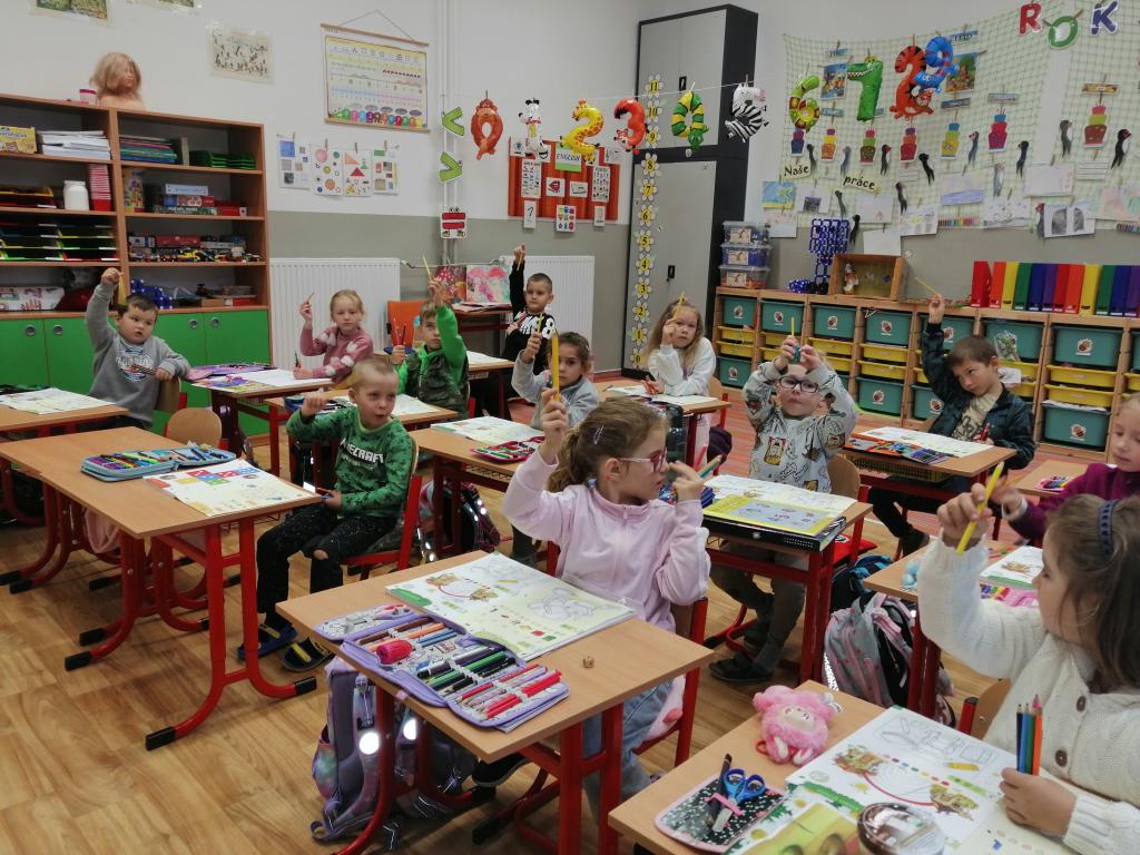 Sedmý týden v 1. třídě, 17. 10. 2025