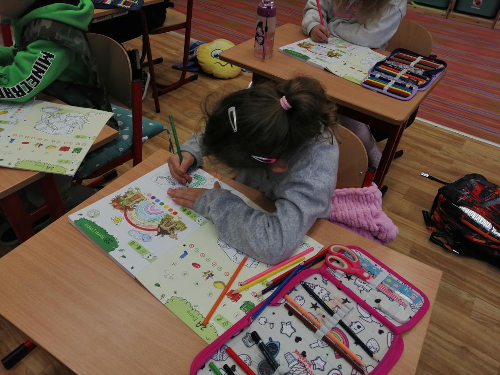 Sedmý týden v 1. třídě, 17. 10. 2025
