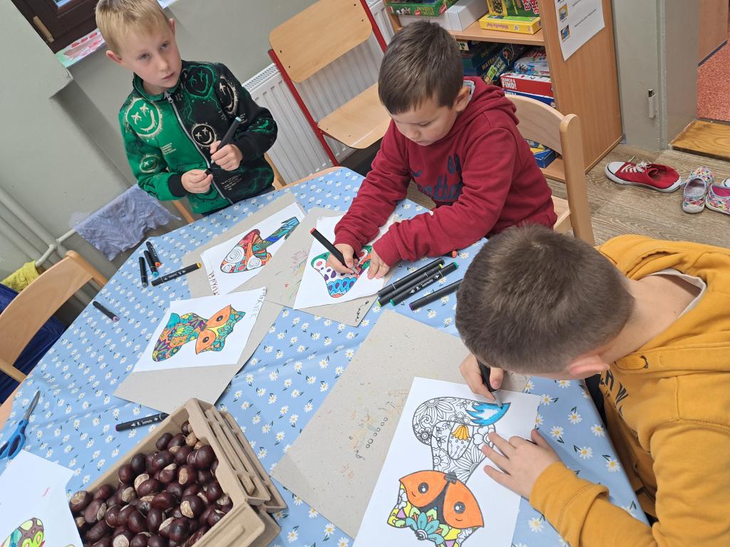 Šestý týden ve školní družině, 10. 10. 2025