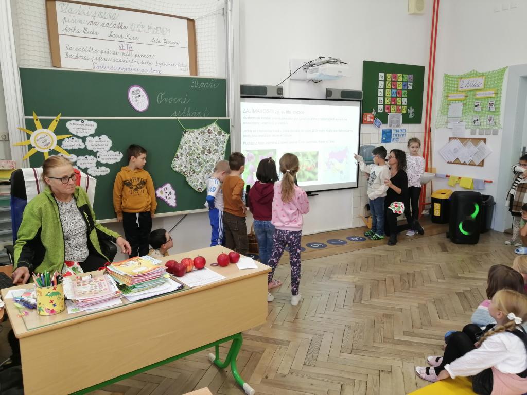 Začátek října u prvňáčků, 3. 10. 2025