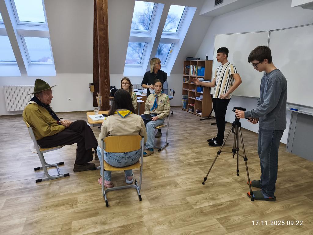 Paměť národa - natáčení, 17. 11. 2025