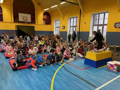 projektové vyučování - Beseda s P. Matulou, 11. 11. 2025