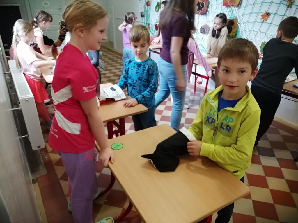 První listopadový týden v 1. třídě, 7. 11. 2025