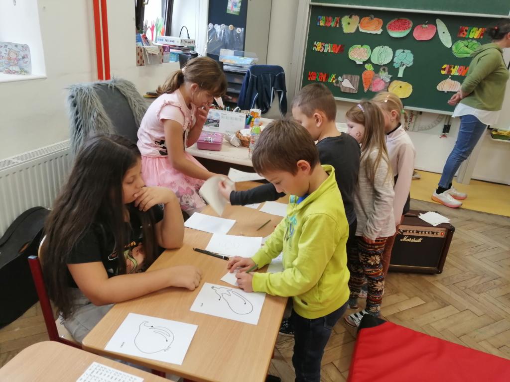 První listopadový týden v 1. třídě, 7. 11. 2025