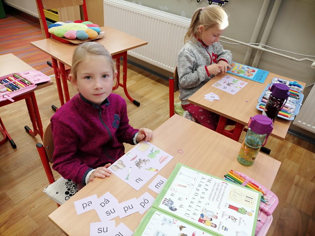 První listopadový týden v 1. třídě, 7. 11. 2025