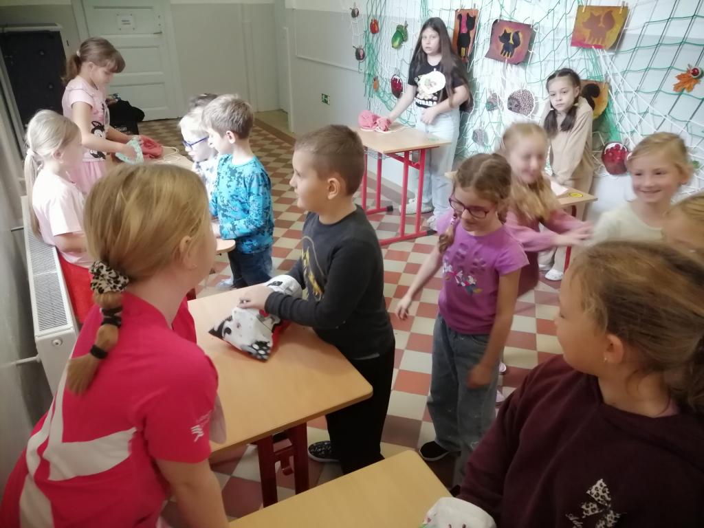 První listopadový týden v 1. třídě, 7. 11. 2025