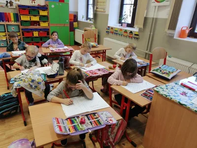 První listopadový týden v 1. třídě, 7. 11. 2025