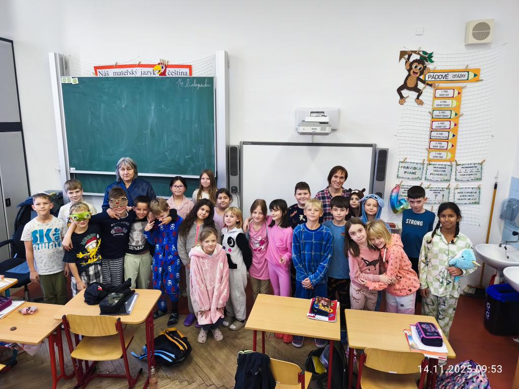 Pyžamový den, 14. 11. 2025