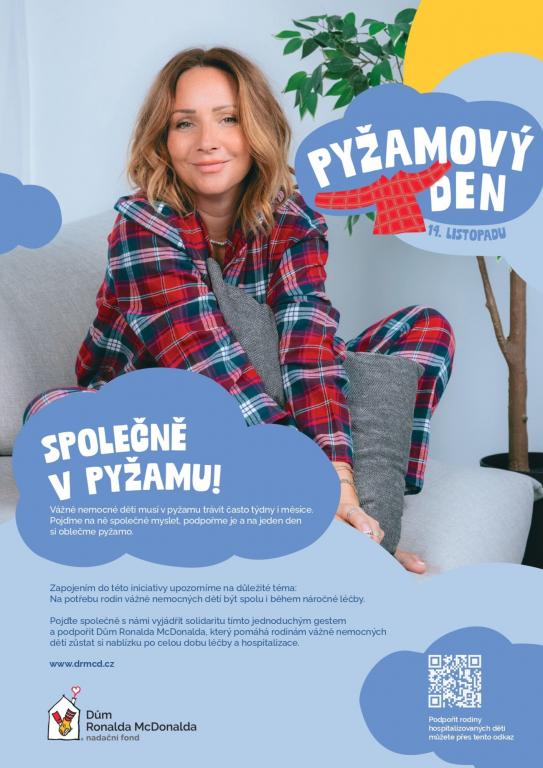 PYŽAMOVÝ DEN - pátek 14. listopadu, 12. 11. 2025
