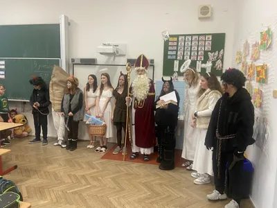 Mikuláš ve škole, 5. 12. 2025