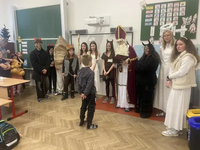 Mikuláš ve škole, 5. 12. 2025