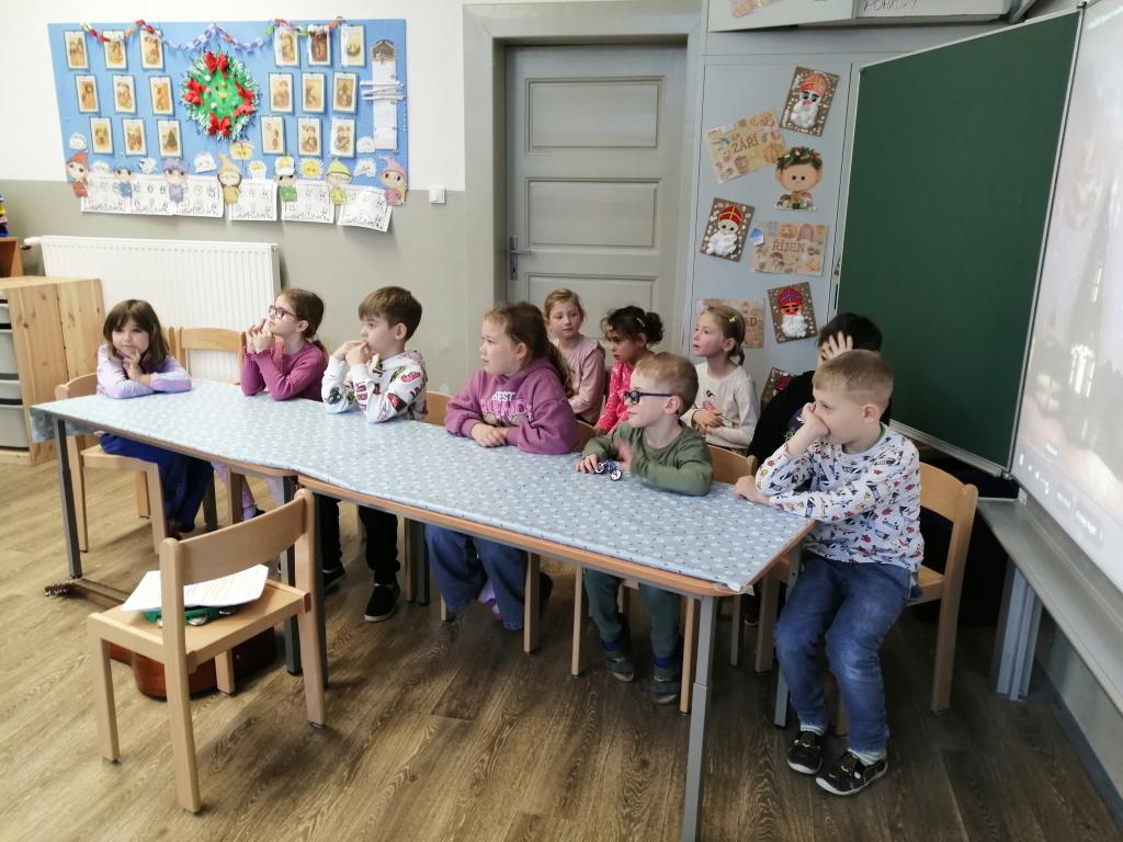 Předvánoční týden v 1. třídě, 20. 12. 2025