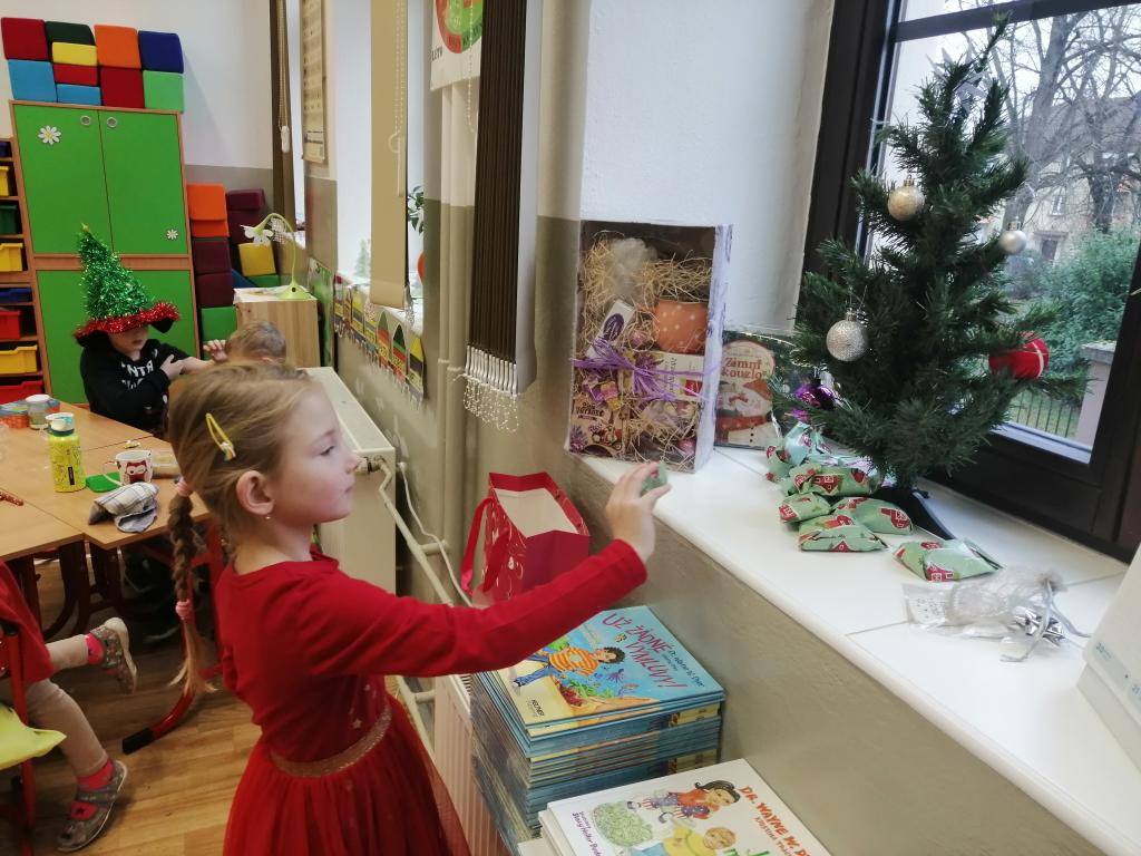 Předvánoční týden v 1. třídě, 20. 12. 2025