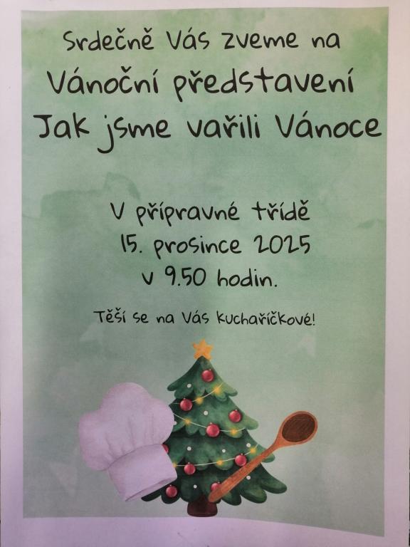 Předvánoční týden v 1. třídě, 20. 12. 2025