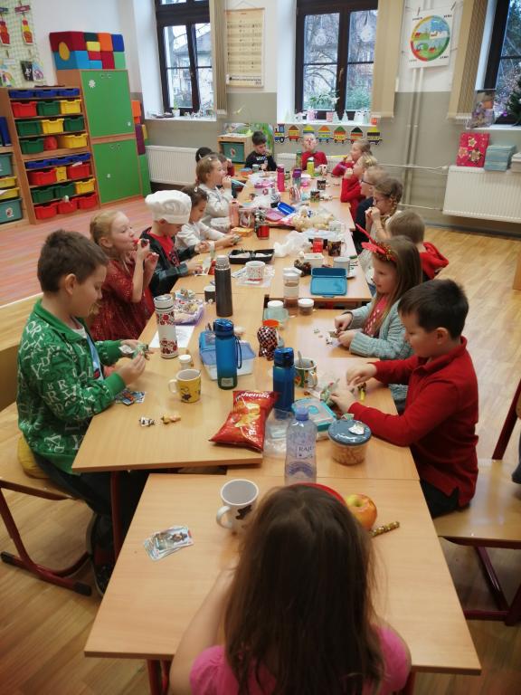 Předvánoční týden v 1. třídě, 20. 12. 2025