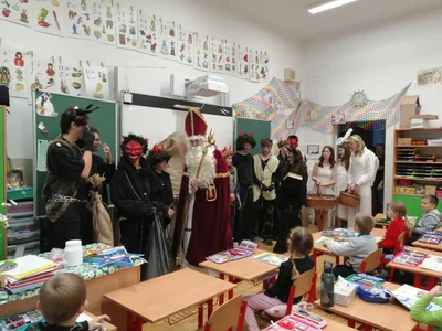 První prosincový týden v 1. třídě, 5. 12. 2025