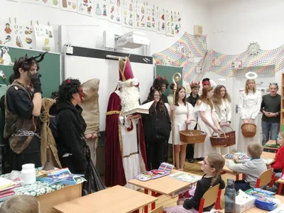 První prosincový týden v 1. třídě, 5. 12. 2025