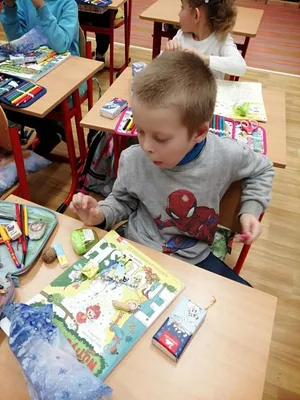 První prosincový týden v 1. třídě, 5. 12. 2025