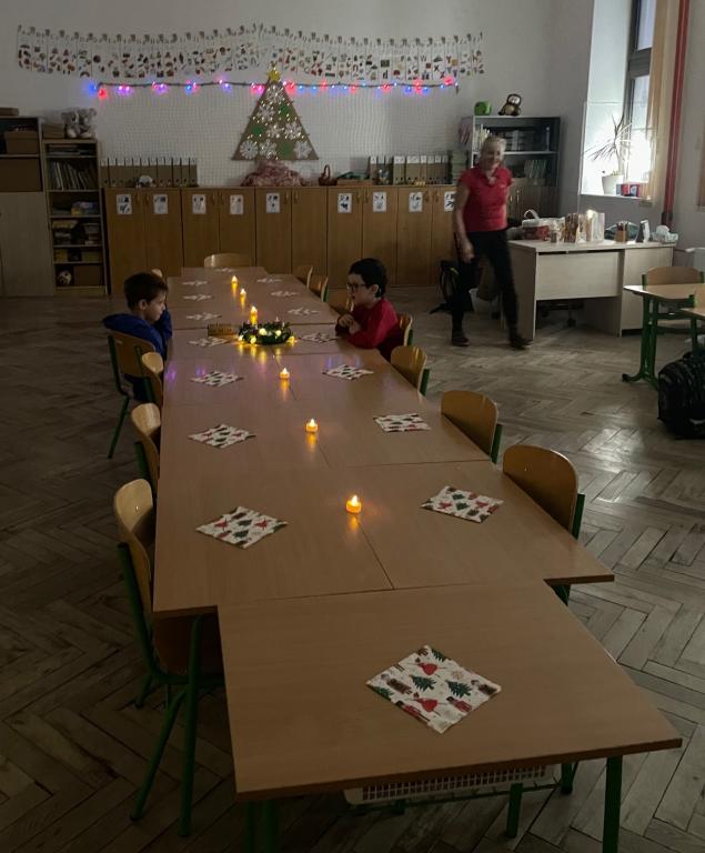 Vánoční besídka, společné zpívání a vyhlášení soutěží, 19. 12. 2025