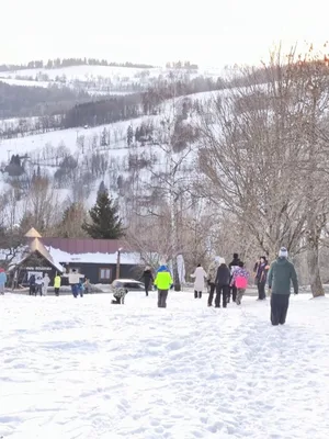 Lyžařský výcvik - den první, 18. 1. 2026