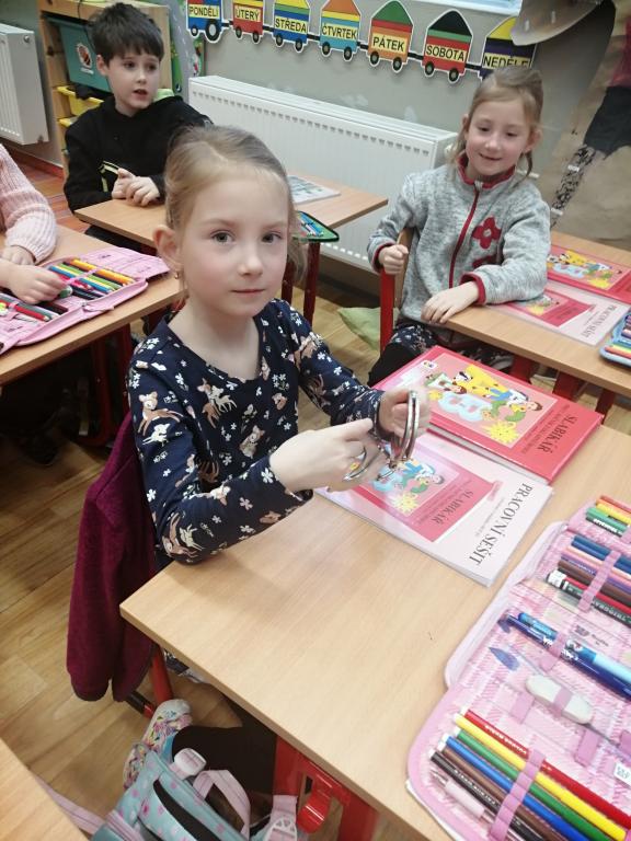Poslední týden prvního pololetí v 1. třídě, 29. 1. 2026