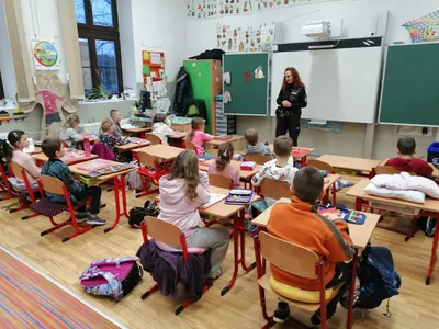 Poslední týden prvního pololetí v 1. třídě, 29. 1. 2026