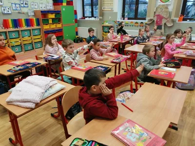 Poslední týden prvního pololetí v 1. třídě, 29. 1. 2026