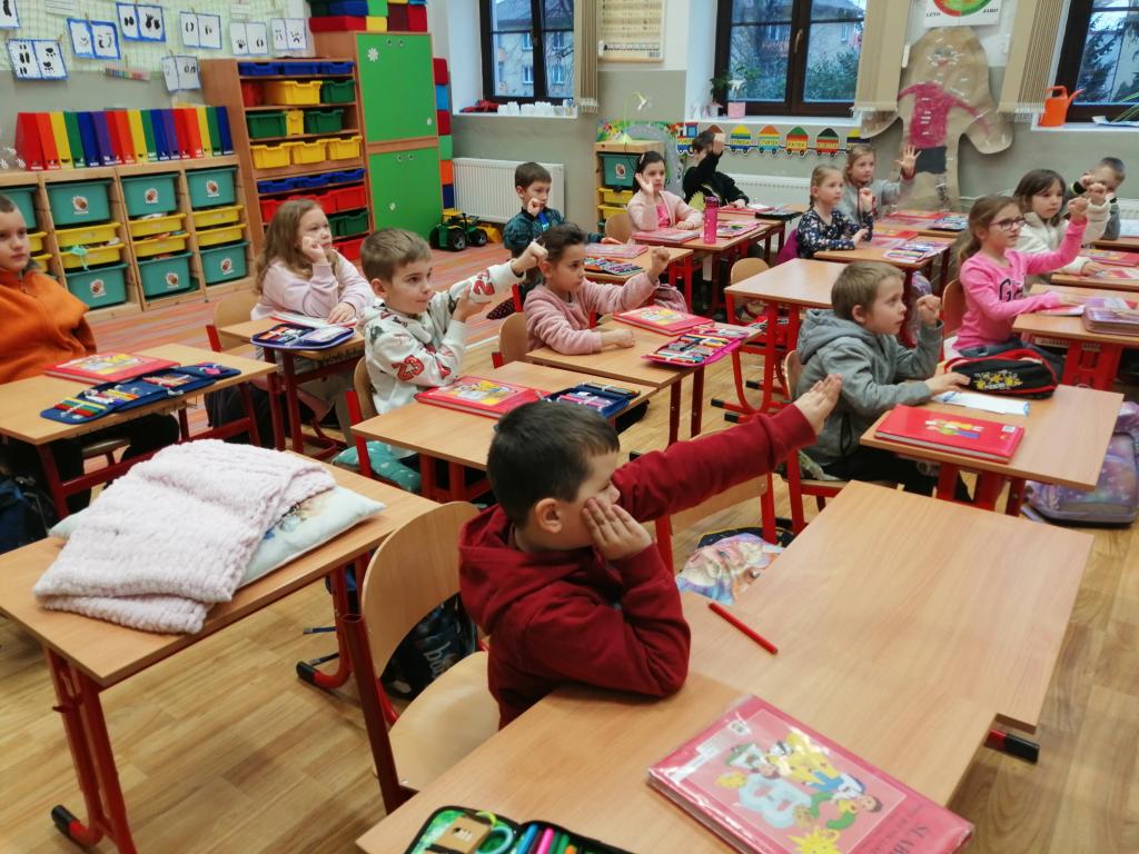Poslední týden prvního pololetí v 1. třídě, 29. 1. 2026