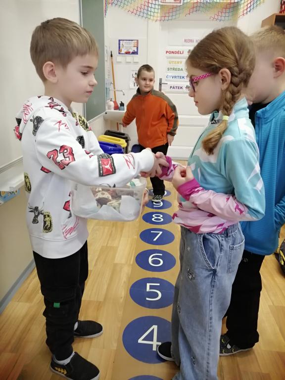 Poslední týden prvního pololetí v 1. třídě, 29. 1. 2026