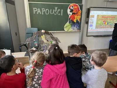Projektový den Máme rádi zvířata a den otevřených dveří na naší škole, 12. 1. 2026
