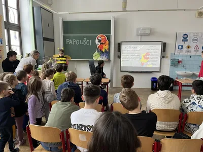 Projektový den Máme rádi zvířata a den otevřených dveří na naší škole, 12. 1. 2026