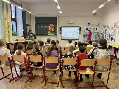 Projektový den Máme rádi zvířata a den otevřených dveří na naší škole, 12. 1. 2026
