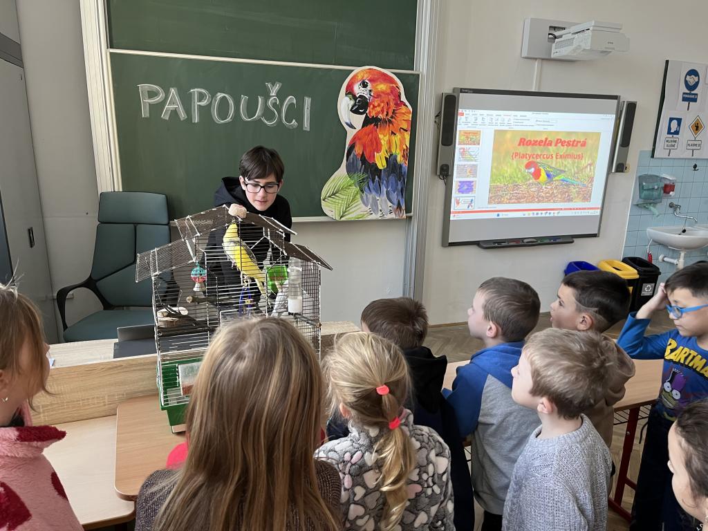 Projektový den Máme rádi zvířata a den otevřených dveří na naší škole, 12. 1. 2026