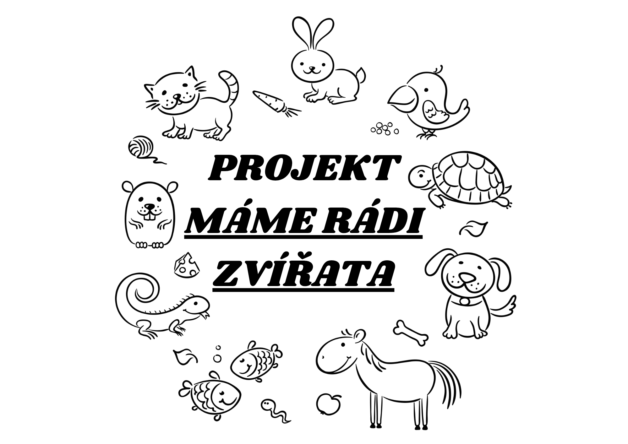 Projektový den Máme rádi zvířata, Den otevřených dveří, 12. 1. 2026