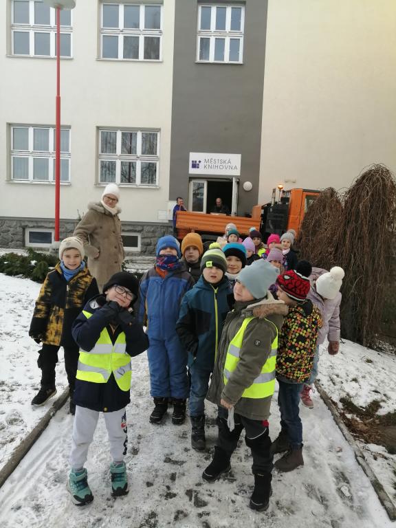První lednový týden v 1. třídě, 9. 1. 2026