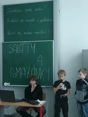 Celoškolní projekt - saláty a pomazánky, 26. 2. 2026