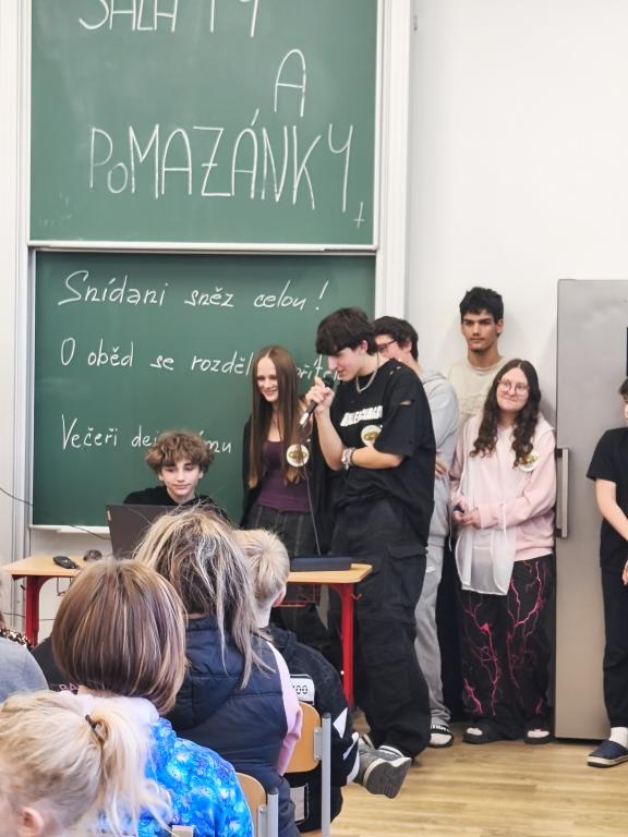 Den plný chutí a zdraví: Čtvrťáci a osmáci učili školu i veřejnost, jak správně jíst, 26. 2. 2026