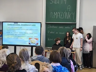 Den plný chutí a zdraví: Čtvrťáci a osmáci učili školu i veřejnost, jak správně jíst, 26. 2. 2026
