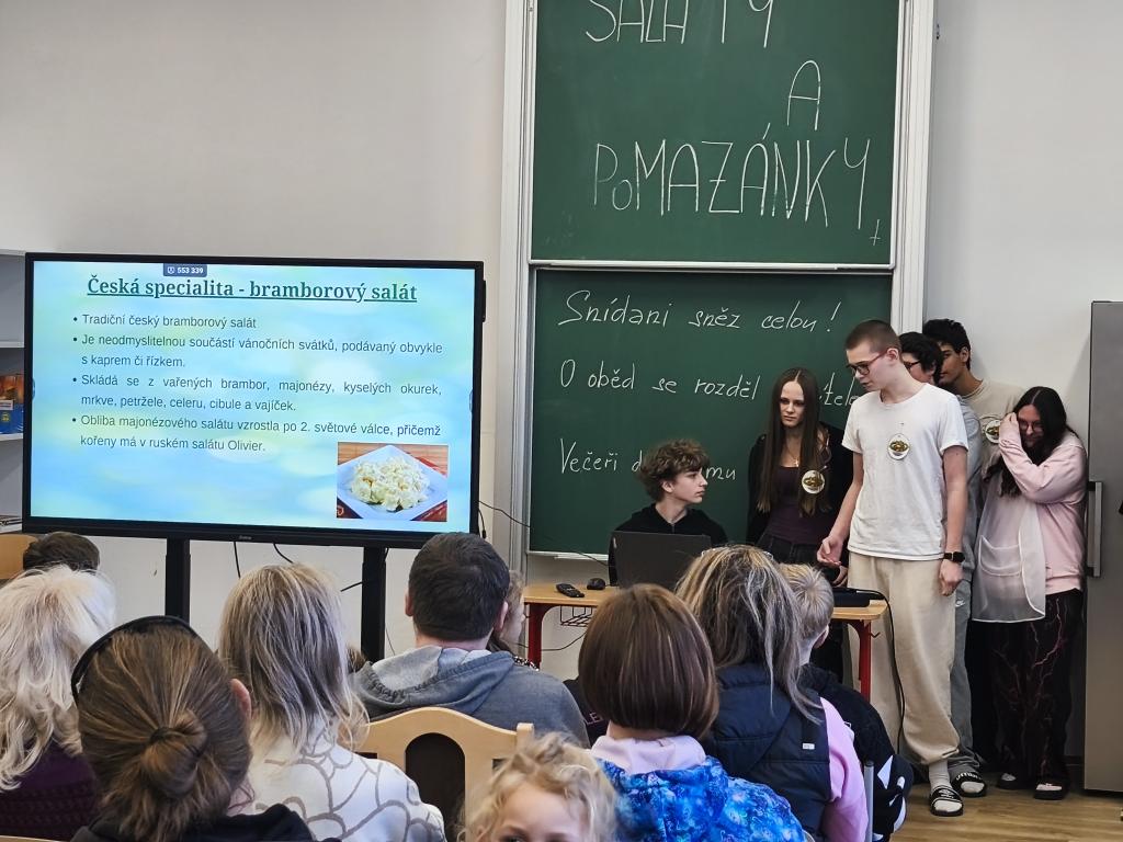 Den plný chutí a zdraví: Čtvrťáci a osmáci učili školu i veřejnost, jak správně jíst, 26. 2. 2026