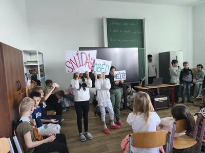 Den plný chutí a zdraví: Čtvrťáci a osmáci učili školu i veřejnost, jak správně jíst, 26. 2. 2026