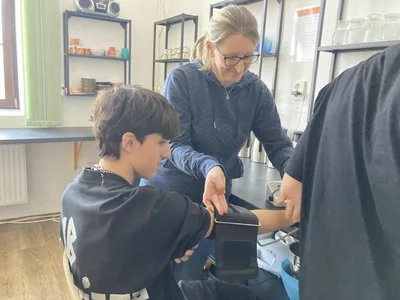 Přírodopis - laboratorní práce: Dechová a cévní soustava, 20. 2. 2026