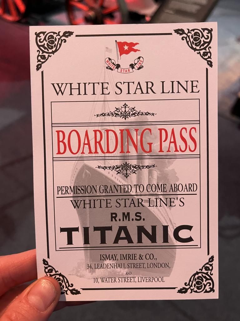 Celodenní exkurze - výstava Titanic, Národní technické muzeum, 31. 3. 2026