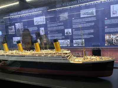 Celodenní exkurze - výstava Titanic, Národní technické muzeum, 31. 3. 2026