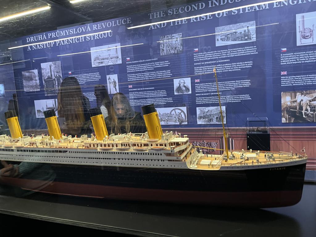 Celodenní exkurze - výstava Titanic, Národní technické muzeum, 31. 3. 2026