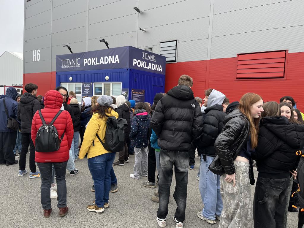 Celodenní exkurze - výstava Titanic, Národní technické muzeum, 31. 3. 2026
