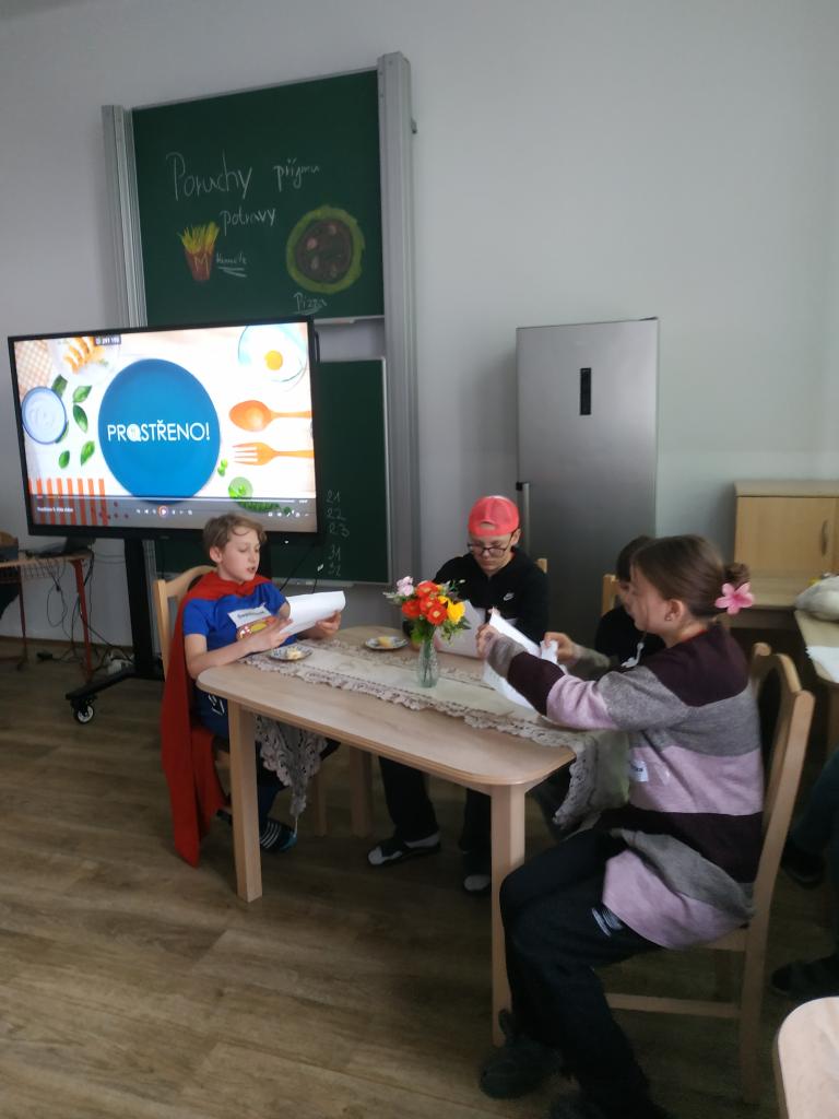 Celoškolní projekt - poruchy příjmu potravy, 31. 3. 2026