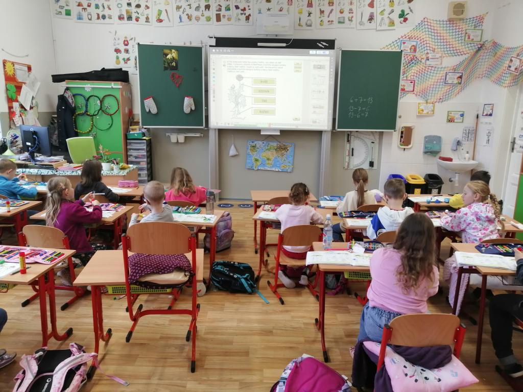 Druhý březnový týden v 1. třídě, 13. 3. 2026
