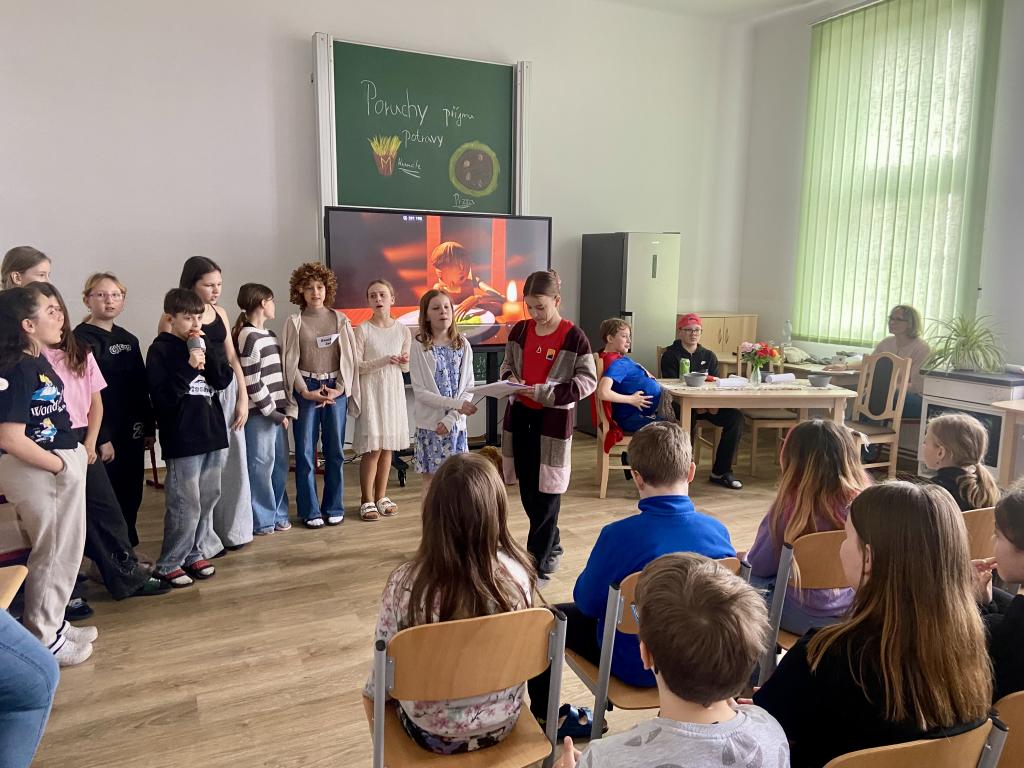 Projektové vyučování: Poruchy příjmu potravy - Beseda se žáky 5. třídy, 31. 3. 2026