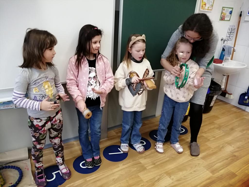 První březnový týden u prvňáků, 6. 3. 2026