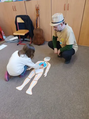 Putování po tělíčku  - edukativní program pro děti., 15. 3. 2026